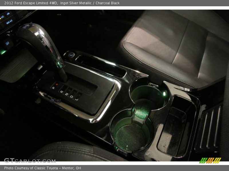 Ingot Silver Metallic / Charcoal Black 2012 Ford Escape Limited 4WD
