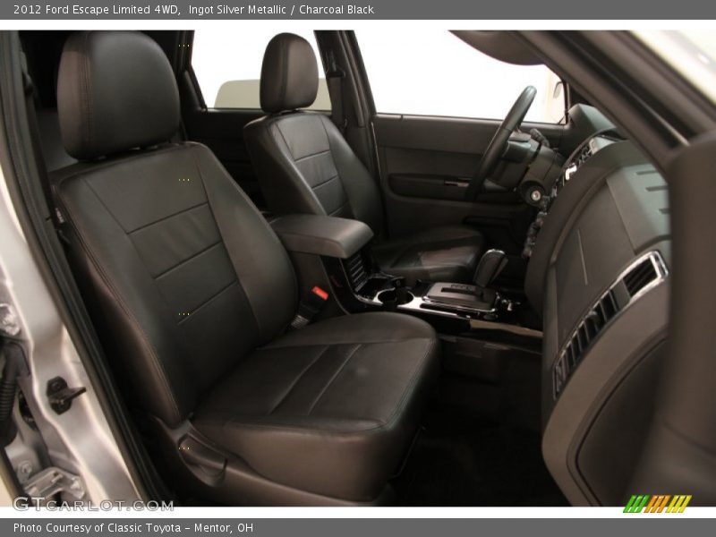 Ingot Silver Metallic / Charcoal Black 2012 Ford Escape Limited 4WD