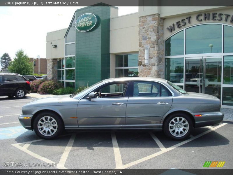 Quartz Metallic / Dove 2004 Jaguar XJ XJ8
