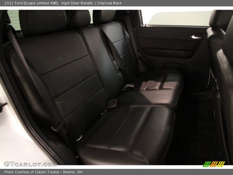 Ingot Silver Metallic / Charcoal Black 2012 Ford Escape Limited 4WD