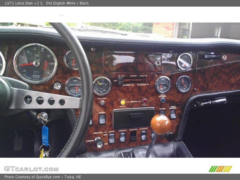 Dashboard of 1971 Elan +2 S