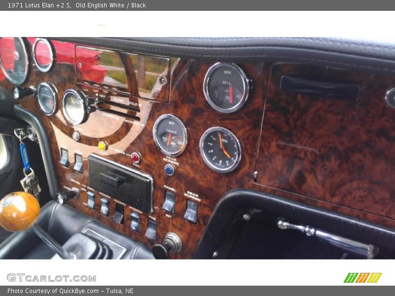 Dashboard of 1971 Elan +2 S