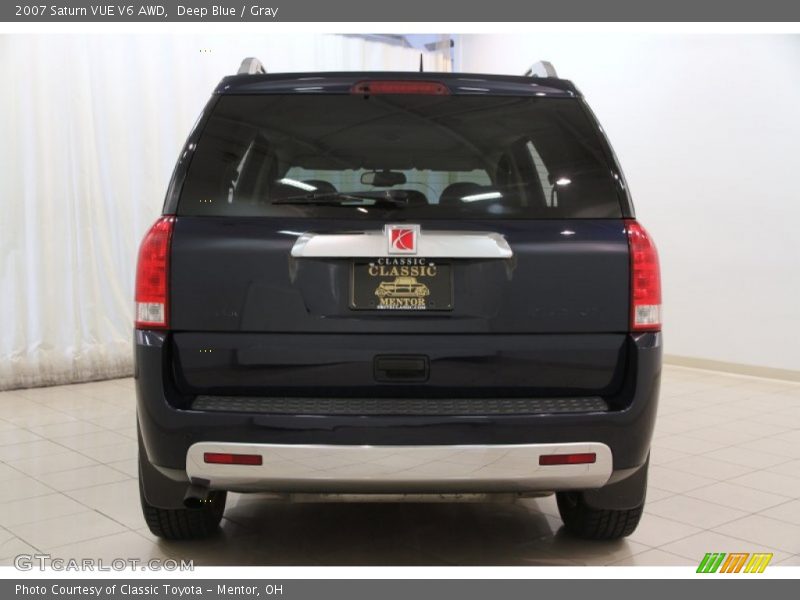 Deep Blue / Gray 2007 Saturn VUE V6 AWD