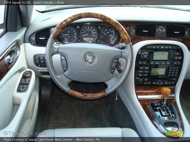 Quartz Metallic / Dove 2004 Jaguar XJ XJ8