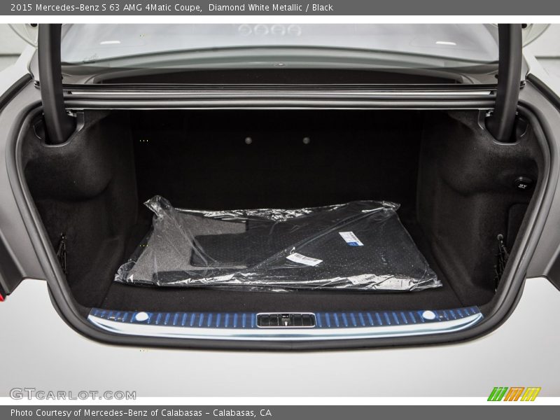  2015 S 63 AMG 4Matic Coupe Trunk