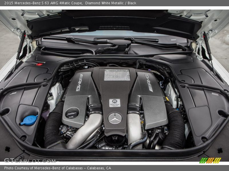  2015 S 63 AMG 4Matic Coupe Engine - 5.5 Liter AMG biturbo DOHC 32-Valve VVT V8