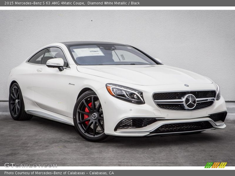 Front 3/4 View of 2015 S 63 AMG 4Matic Coupe