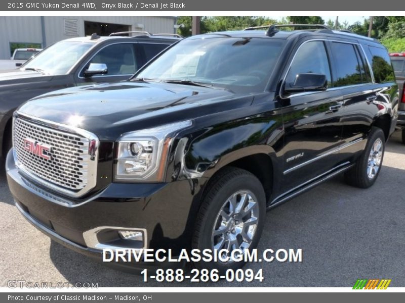 Onyx Black / Denali Jet Black 2015 GMC Yukon Denali 4WD
