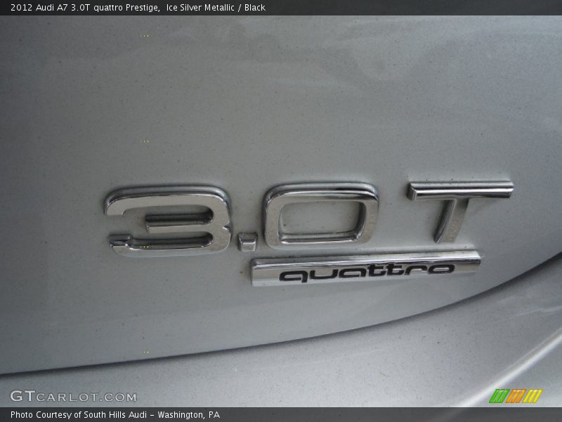  2012 A7 3.0T quattro Prestige Logo