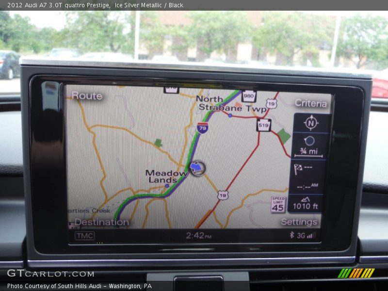 Navigation of 2012 A7 3.0T quattro Prestige