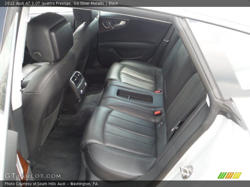 Rear Seat of 2012 A7 3.0T quattro Prestige