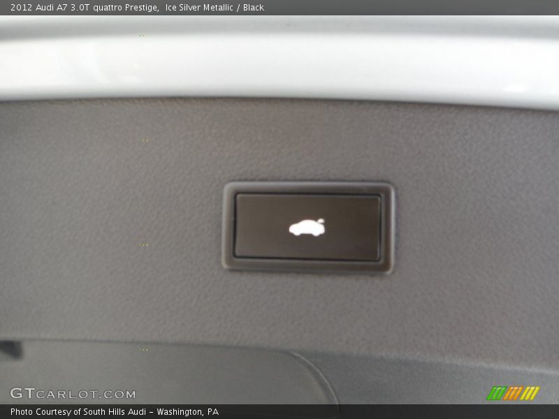 Ice Silver Metallic / Black 2012 Audi A7 3.0T quattro Prestige