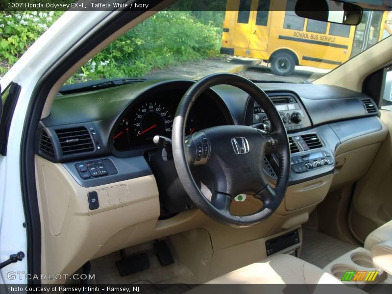 Taffeta White / Ivory 2007 Honda Odyssey EX-L