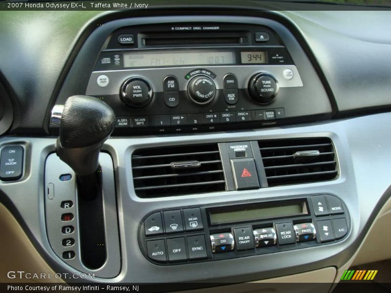Taffeta White / Ivory 2007 Honda Odyssey EX-L