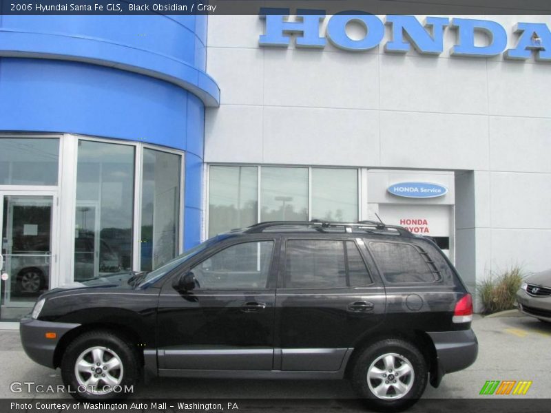Black Obsidian / Gray 2006 Hyundai Santa Fe GLS