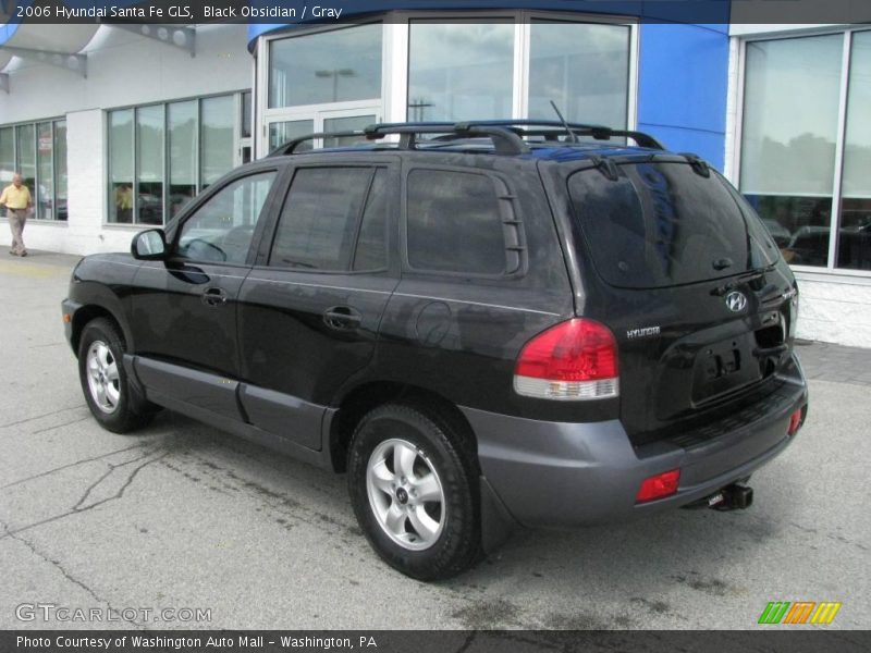 Black Obsidian / Gray 2006 Hyundai Santa Fe GLS