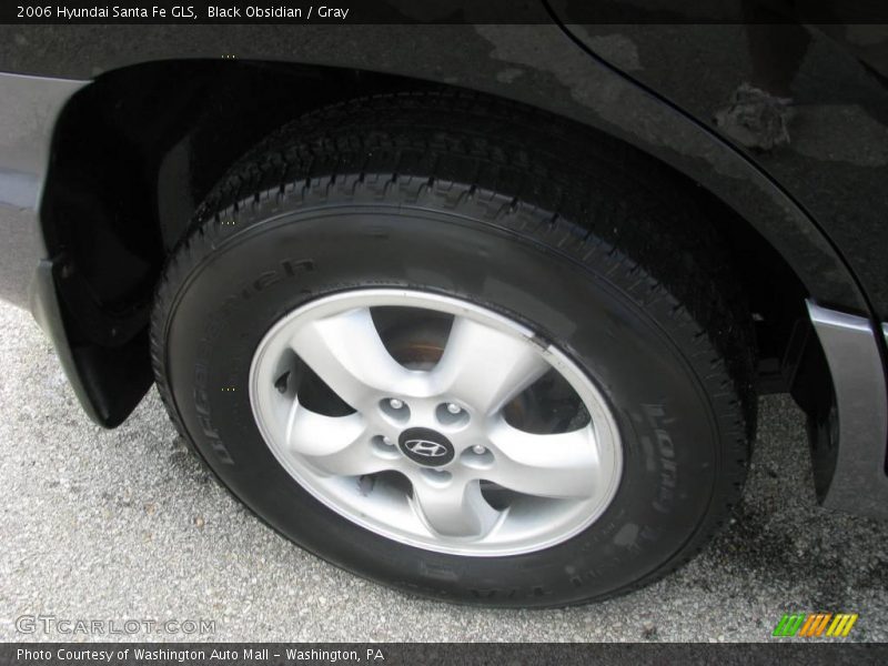 Black Obsidian / Gray 2006 Hyundai Santa Fe GLS