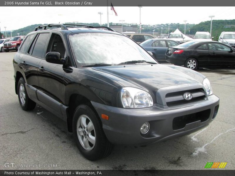 Black Obsidian / Gray 2006 Hyundai Santa Fe GLS