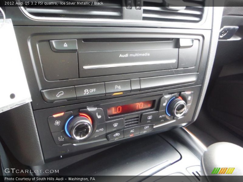 Controls of 2012 Q5 3.2 FSI quattro