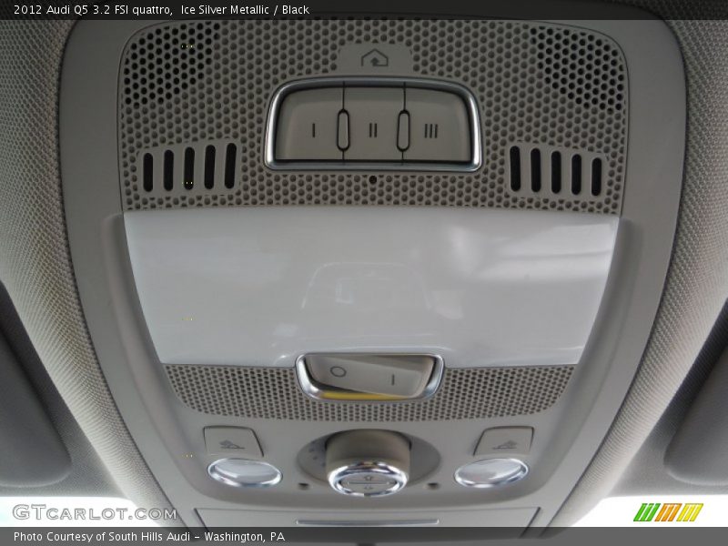 Ice Silver Metallic / Black 2012 Audi Q5 3.2 FSI quattro