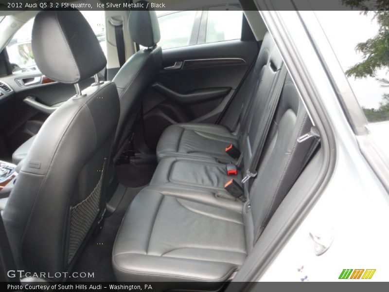 Ice Silver Metallic / Black 2012 Audi Q5 3.2 FSI quattro