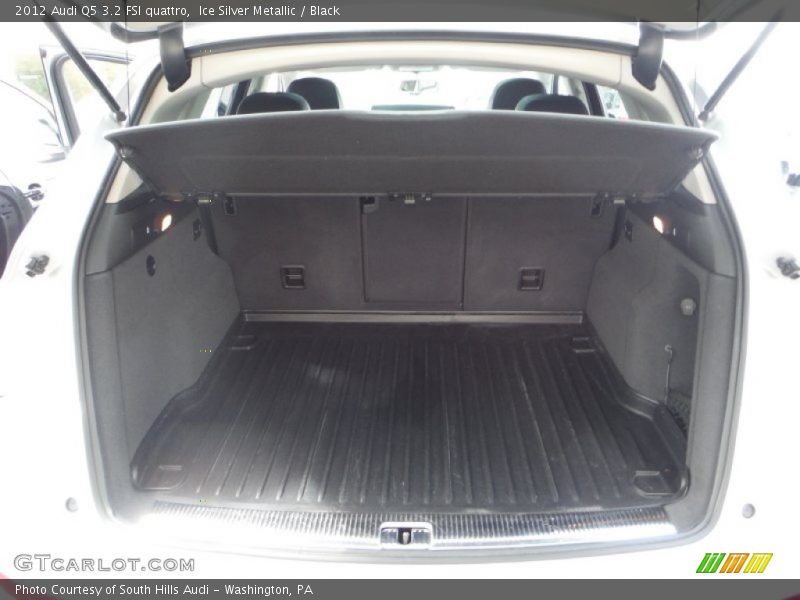 Ice Silver Metallic / Black 2012 Audi Q5 3.2 FSI quattro