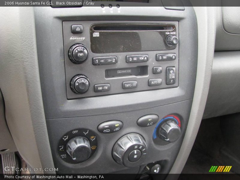 Black Obsidian / Gray 2006 Hyundai Santa Fe GLS
