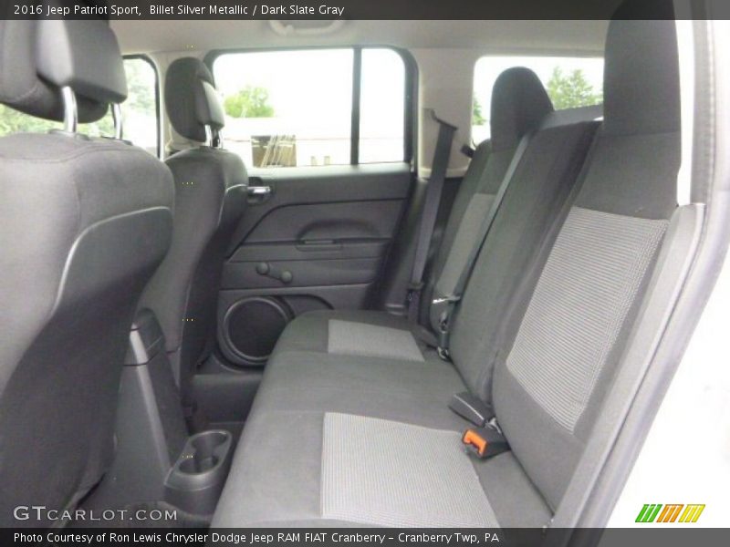 Rear Seat of 2016 Patriot Sport