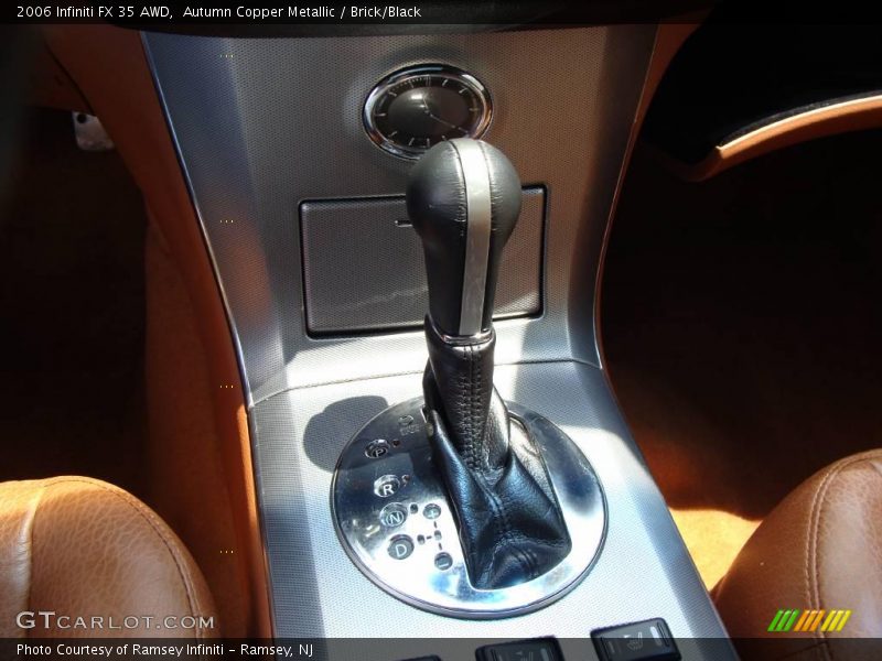 Autumn Copper Metallic / Brick/Black 2006 Infiniti FX 35 AWD