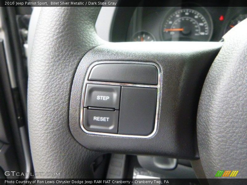 Billet Silver Metallic / Dark Slate Gray 2016 Jeep Patriot Sport