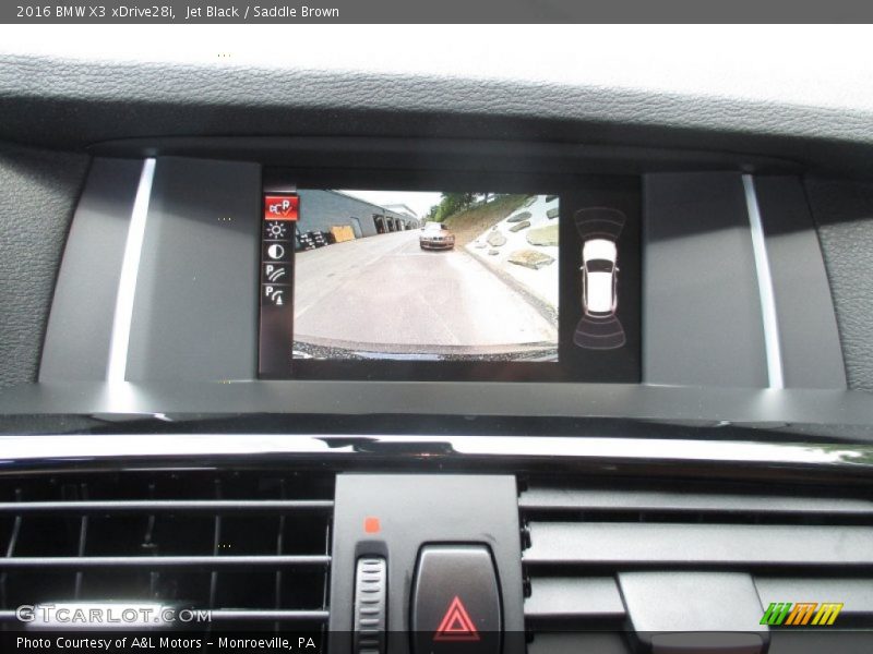 Jet Black / Saddle Brown 2016 BMW X3 xDrive28i