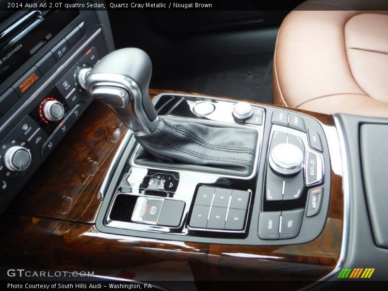 Quartz Gray Metallic / Nougat Brown 2014 Audi A6 2.0T quattro Sedan