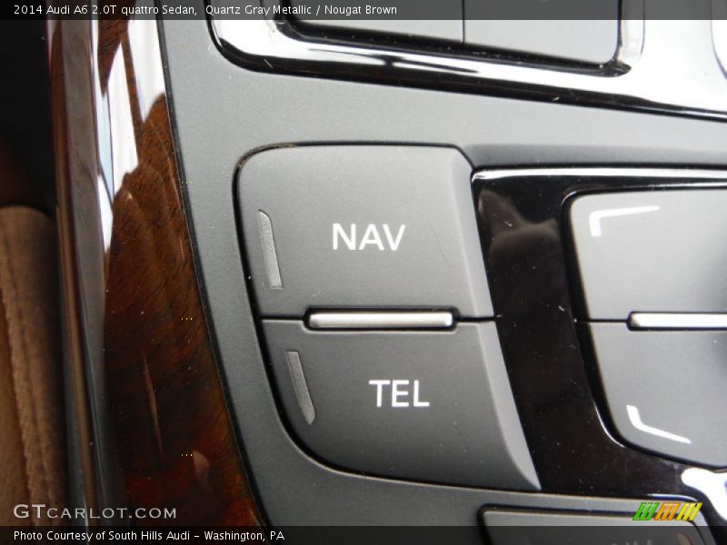 Quartz Gray Metallic / Nougat Brown 2014 Audi A6 2.0T quattro Sedan