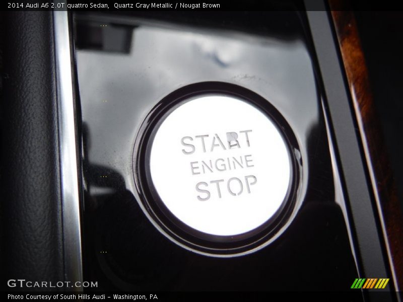 Quartz Gray Metallic / Nougat Brown 2014 Audi A6 2.0T quattro Sedan