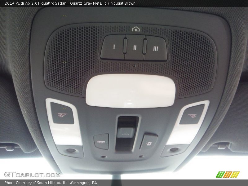 Quartz Gray Metallic / Nougat Brown 2014 Audi A6 2.0T quattro Sedan