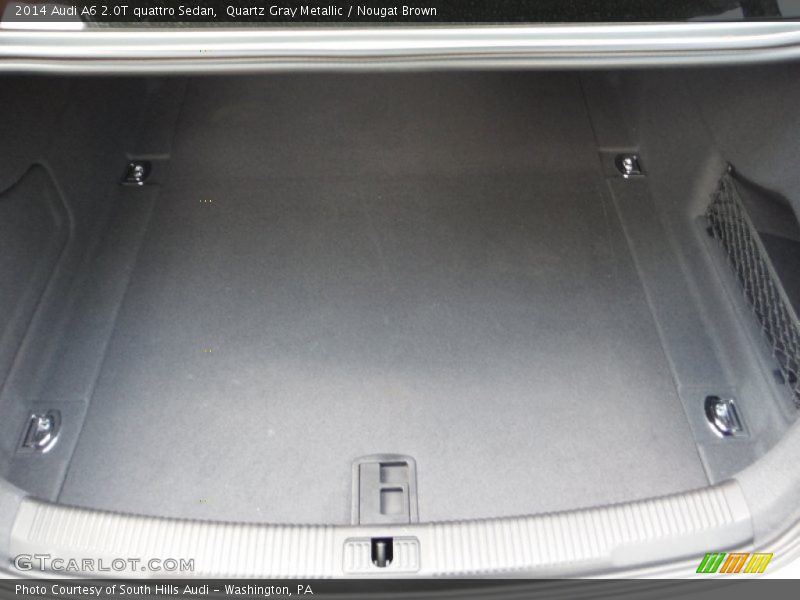 Quartz Gray Metallic / Nougat Brown 2014 Audi A6 2.0T quattro Sedan