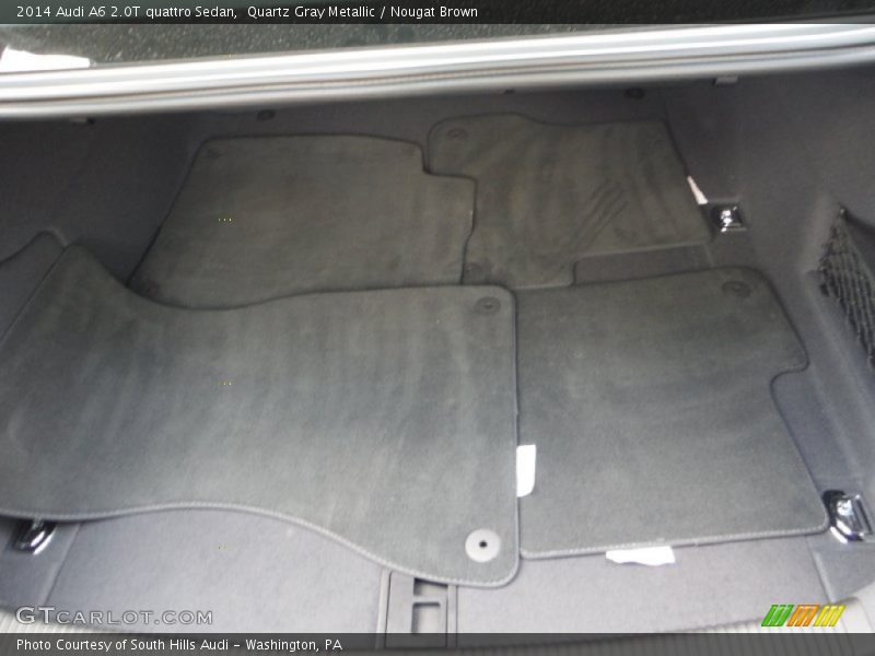 Quartz Gray Metallic / Nougat Brown 2014 Audi A6 2.0T quattro Sedan