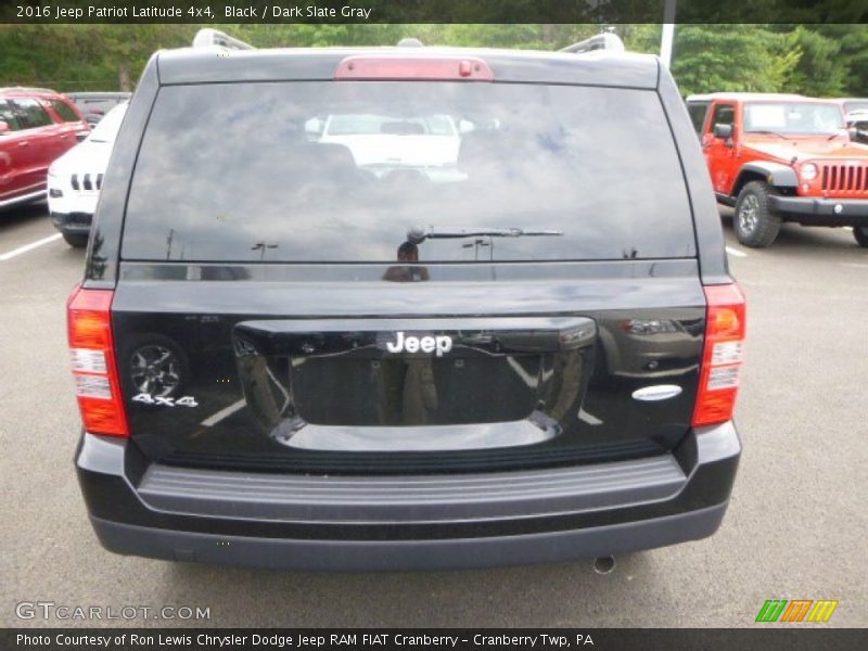 Black / Dark Slate Gray 2016 Jeep Patriot Latitude 4x4