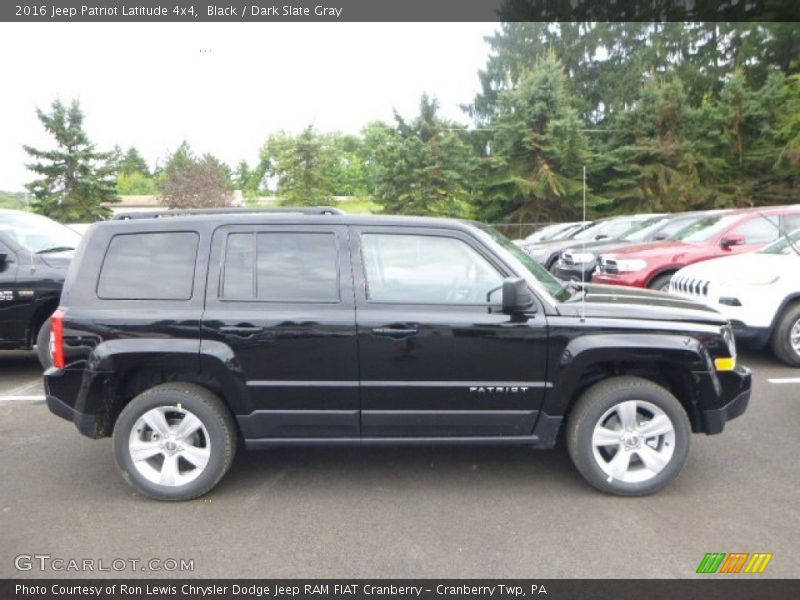 Black / Dark Slate Gray 2016 Jeep Patriot Latitude 4x4