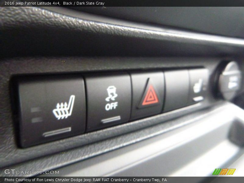 Black / Dark Slate Gray 2016 Jeep Patriot Latitude 4x4