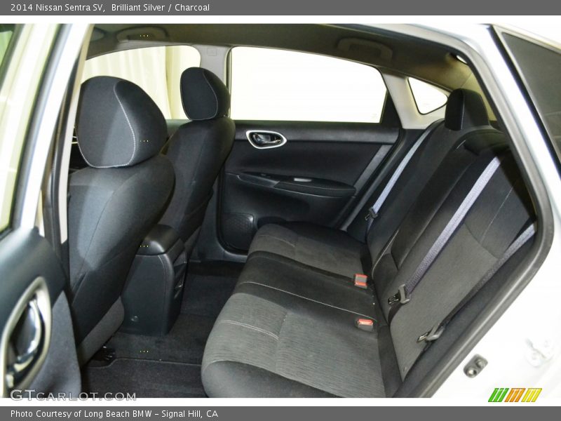 Brilliant Silver / Charcoal 2014 Nissan Sentra SV