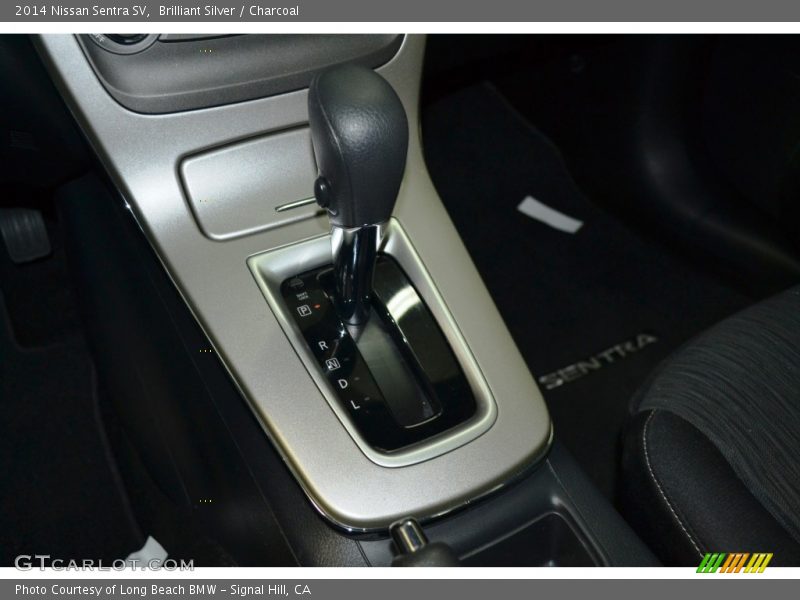 Brilliant Silver / Charcoal 2014 Nissan Sentra SV
