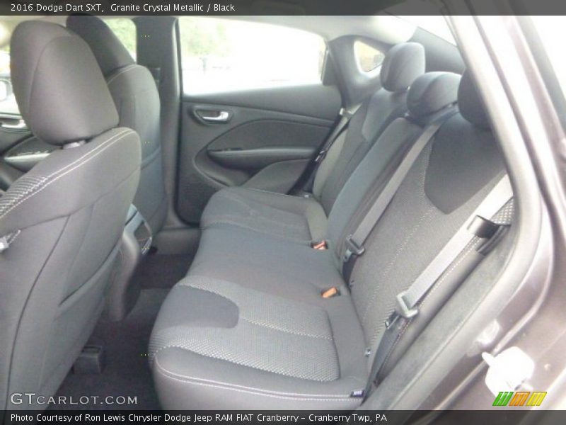 Granite Crystal Metallic / Black 2016 Dodge Dart SXT