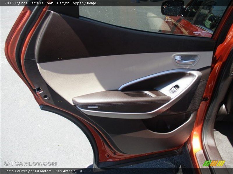 Canyon Copper / Beige 2016 Hyundai Santa Fe Sport
