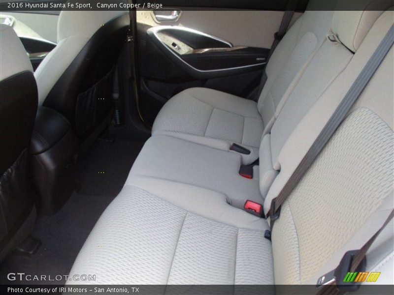 Canyon Copper / Beige 2016 Hyundai Santa Fe Sport