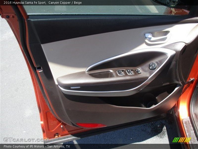 Canyon Copper / Beige 2016 Hyundai Santa Fe Sport