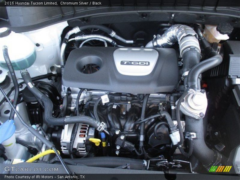  2016 Tucson Limited Engine - 1.6 Liter GDI Turbocharged DOHC 16-Valve D-CVVT 4 Cylinder