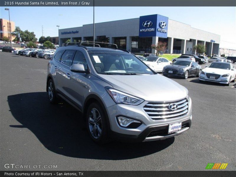 Iron Frost / Gray 2016 Hyundai Santa Fe Limited