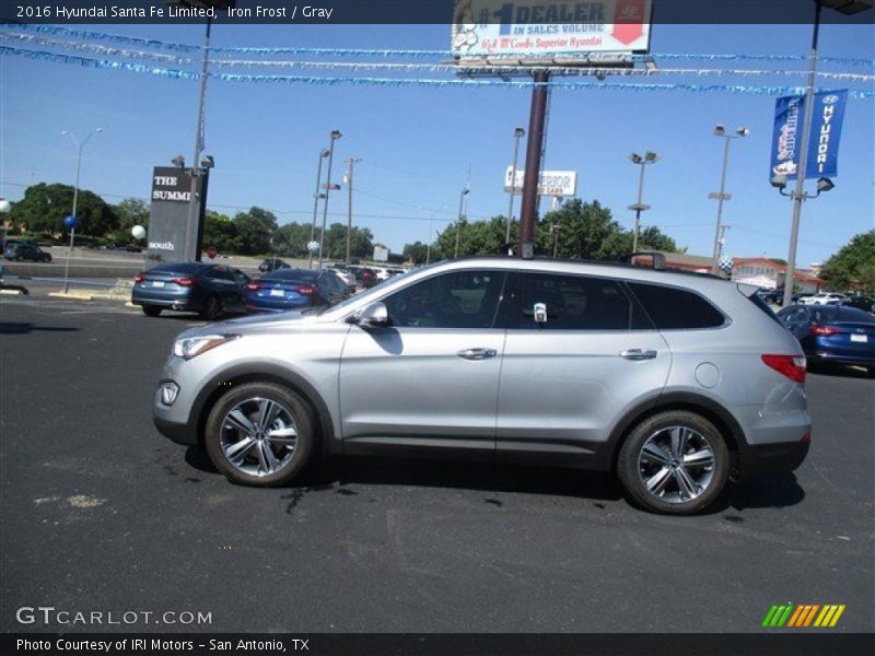 Iron Frost / Gray 2016 Hyundai Santa Fe Limited