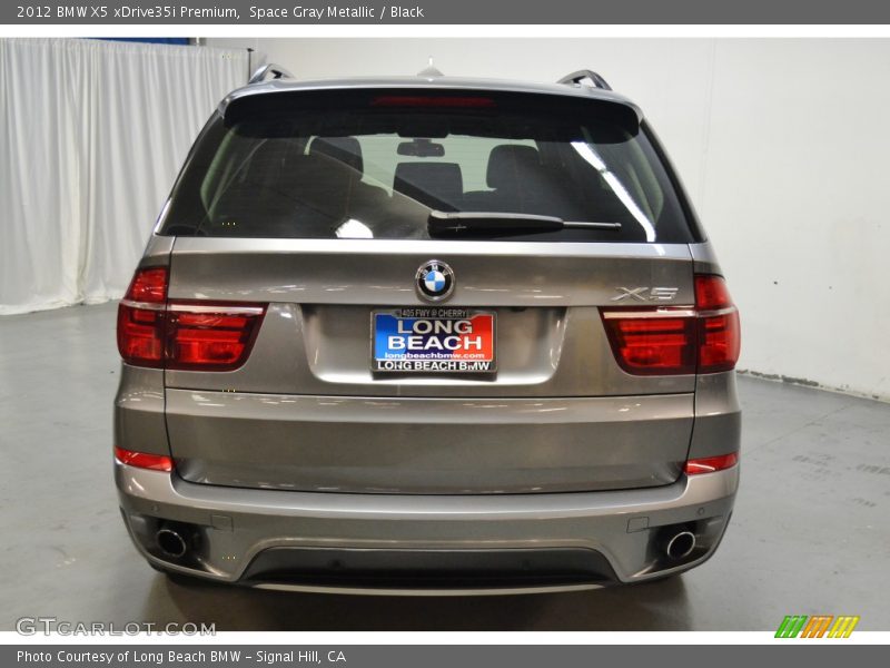 Space Gray Metallic / Black 2012 BMW X5 xDrive35i Premium